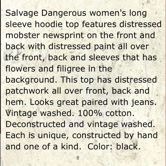 TRADED***Salvage long sleeve - Picture 2 of 2